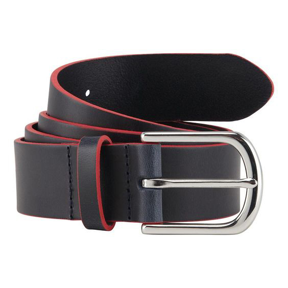 Genuine Leather Formal Chest Belt for Men Black